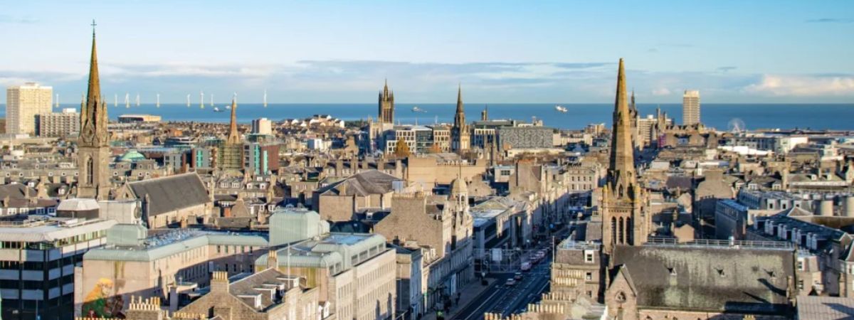 British Airways Aberdeen Office in Scotland