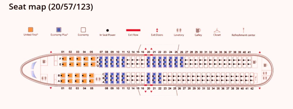 Airbus A321neo Seat Map