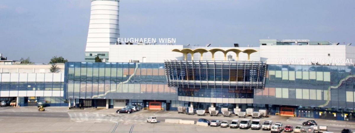Vienna International Airport Front View